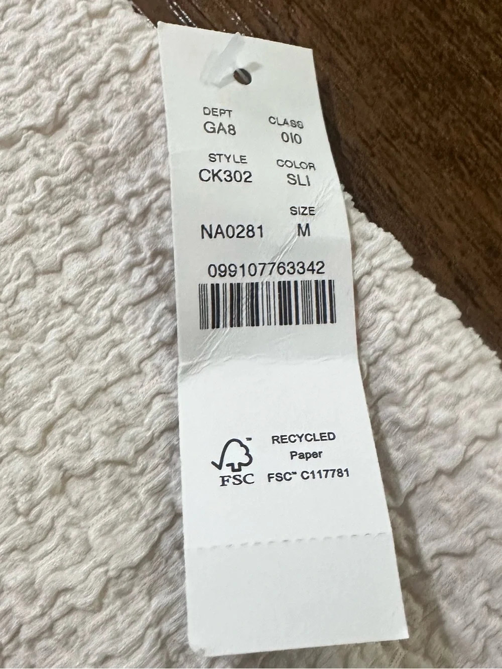 J. Crew soft textured